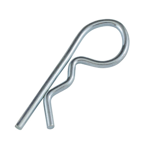 Cotter Pin, 1/4" Dia., 4" L, Zinc Plated Nassau Supply