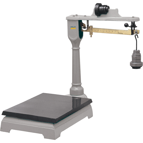 Mechanical Platform Beam Scales, 16" L x 12" W, 100 kg Capacity Nassau Supply