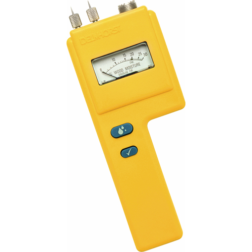 Wood Moisture Meters - Analog Display, 6 - 30% Moisture Range Nassau Supply