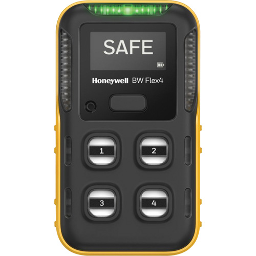 BW Flex Gas Detector, 4 Gas, LEL - CO - H2S -O2 Nassau Supply