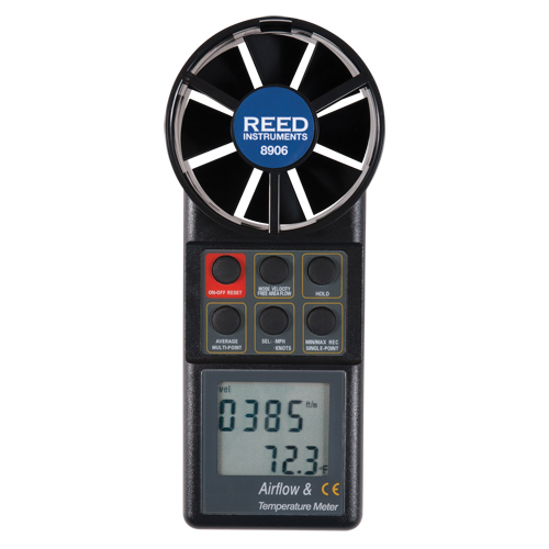 Vane Thermo-Anemometer with Calibration Certificate Nassau Supply