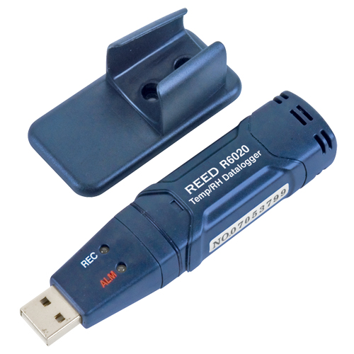 Temperature/Humidity Data Logger with Calibration Certificate, -35°C to 80°C (-31°F to 176°F) Nassau Supply