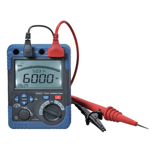 V&eacute;rificateur de r&eacute;sistance d'isolement avec certificat de calibration, Num&eacute;rique Nassau Supply