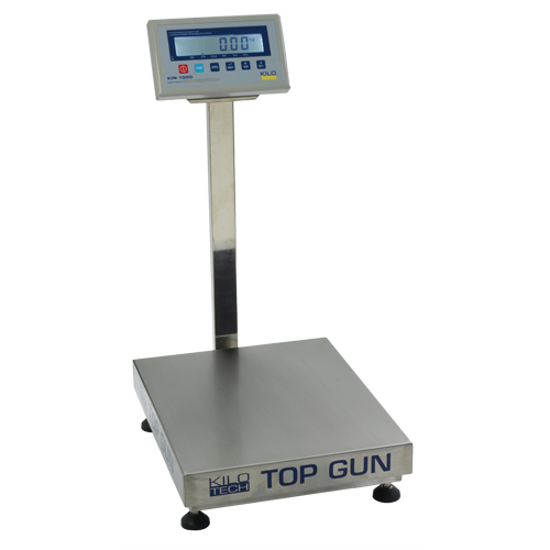 Balances &agrave; plateau &eacute;lectroniques Top Gun, 18" lo x 12" la, Capacit&eacute; de 300 lb Nassau Supply