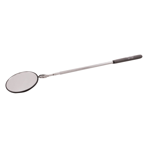 Miroir d'inspection, Circulaire, 3-3/4" lo x 3-3/4" la, T&eacute;lescopique Nassau Supply