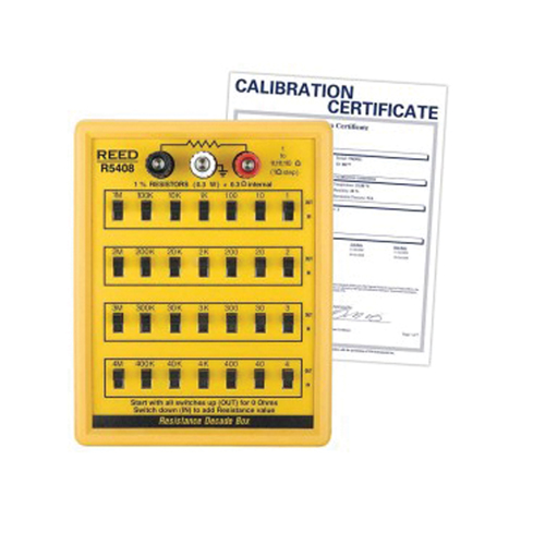 Resistance Decade Box with Calibration Certificate Nassau Supply