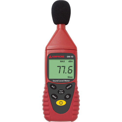 SM-10 Sound Meter, 0 - 50 dB Measuring Range Nassau Supply