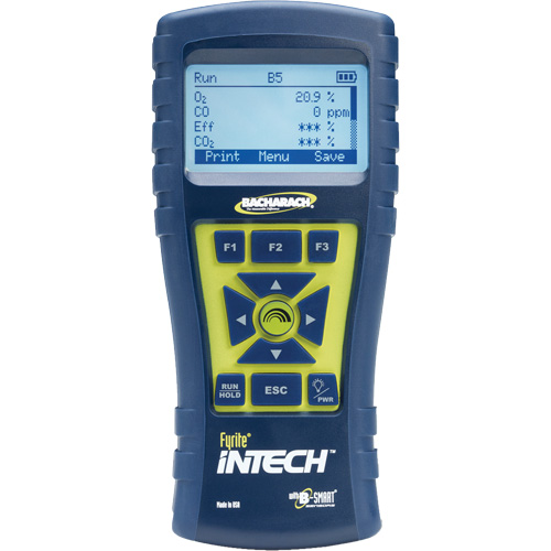 Trousse danalyse de la combustion Fyrite InTech Nassau Supply