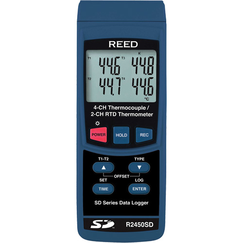 Data Logging Thermocouple Thermometer Nassau Supply