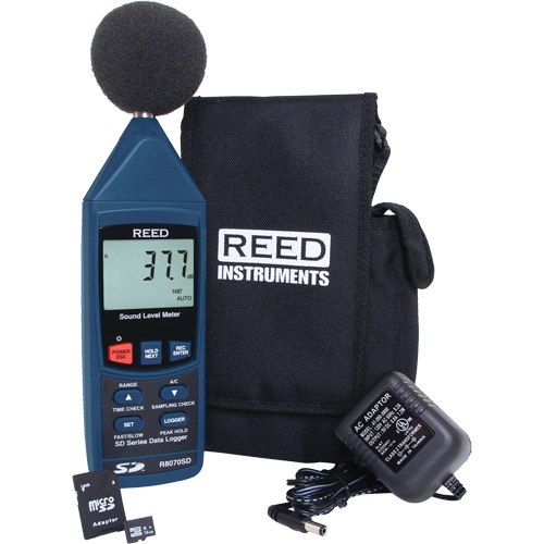 Sound Level Meter Kit, 30 - 130 dB Measuring Range Nassau Supply