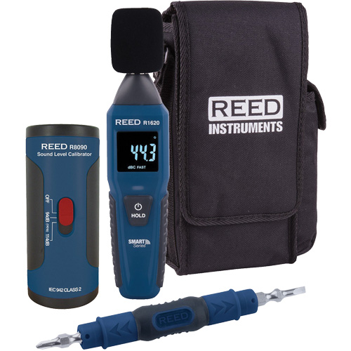 R1620 Smart Series Sound Level Meter Kit, 30 - 130 dB Measuring Range Nassau Supply
