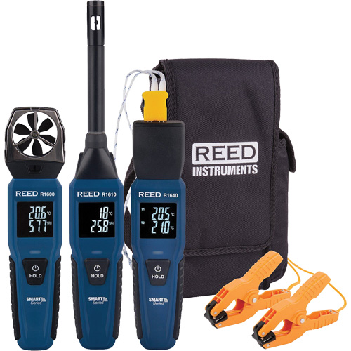 Trousse de CVCA avec enregistreur de donn&eacute;es Bluetooth de s&eacute;rie intelligente R16X0, Contact, Num&eacute;rique Nassau Supply