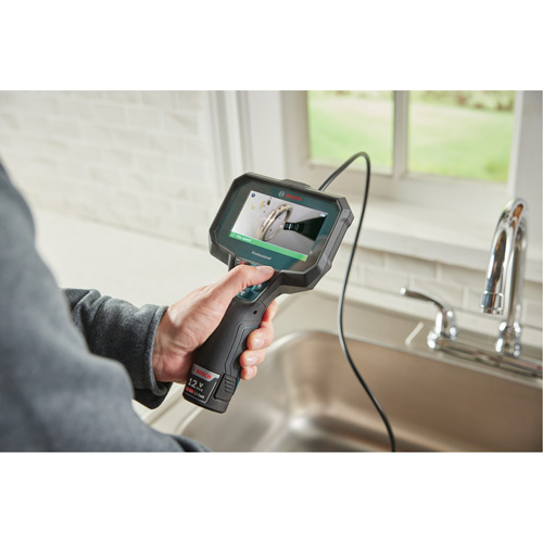 12V Max Professional Handheld Inspection Camera, 4" Display Nassau Supply