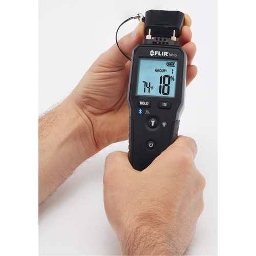 Pin Moisture Meter with Bluetooth&reg;, 1 - 99% Moisture Range Nassau Supply
