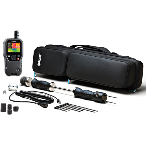 Professional Imaging Moisture Kit with Hammer & Wall Cavity Probe, 7 - 100% Moisture Range, 32°- 122° F ( 0° - 50° C ) Temperature Range Nassau Supply