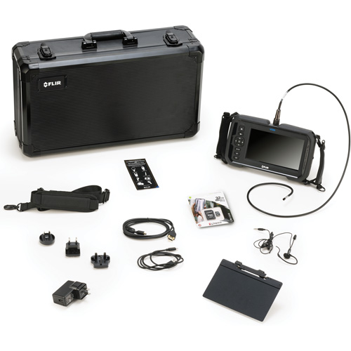 Videoscope Kit with HD 5.5 mm × 1 m Long Camera Probe, 7" Display, 1024 x 600 pixels Nassau Supply