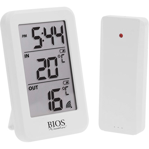 Wireless Indoor/Outdoor Thermometer, Non-Contact, Digital, -40-158°F (-40-70°C) Nassau Supply