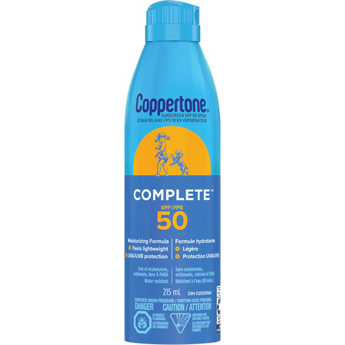 Sport&reg; Water Resistant Sunscreen, SPF 50, Aerosol Nassau Supply