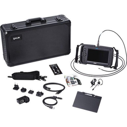 High-Performance Videoscope Kit with Dual HD Camera & Long Camera Probe, 1280" L x 720" W Display, 1024 x 600 pixels, 4.9 mm (0.19") Camera Head Nassau Supply
