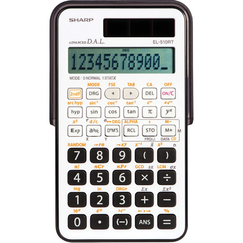 Calculatrice scientifique EL510RTB avec 169 fonctions Nassau Supply