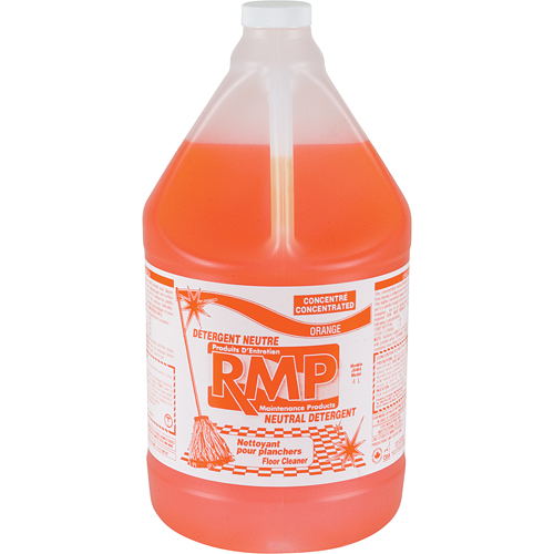 Nettoyant neutre pour planchers au parfum d'orange, 4 L, Cruche Nassau Supply