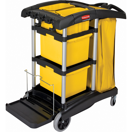 Microfibre Janitor Carts Nassau Supply