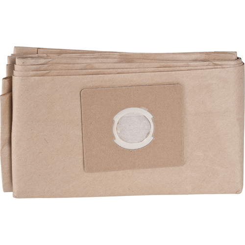 Sac-filtre collecteur pour aspirateurs industriels en acier inoxydable pour d&eacute;chets secs/humides Nassau Supply