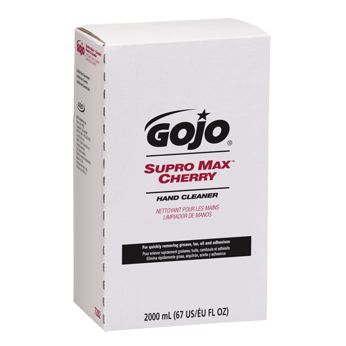 Nettoyant pour les mains &agrave; la cerise Pro TDX 2000 Supro Max, Gel, 2 L, Recharge, Cerise Nassau Supply