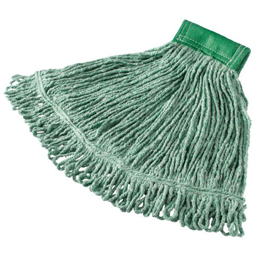 Super Stitch Wet Mop, Floor Finishing, Cotton/Yarn, 15.7 oz., Loop Style Nassau Supply
