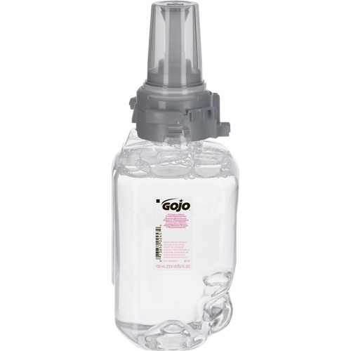 Clear & Mild Hand Soap for GOJO&reg; ADX-7 Dispenser, Foam, 700 ml, Unscented Nassau Supply