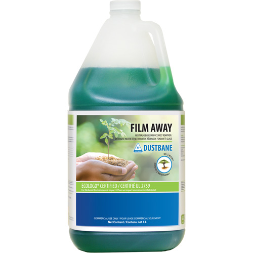 D&eacute;tergent neutre et produit fondant pour la glace Film Away, Cruche, 4 L Nassau Supply