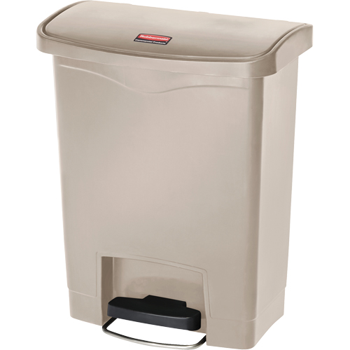 Contenant &agrave; d&eacute;chets Slim Jim , R&eacute;sine, Capacit&eacute; 8 gal. US Nassau Supply