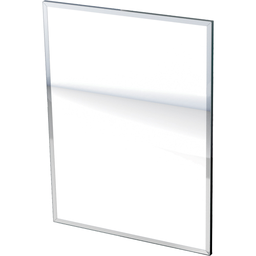 Stock Series Mirror, Flat Frame, 24" L x 36" W Nassau Supply
