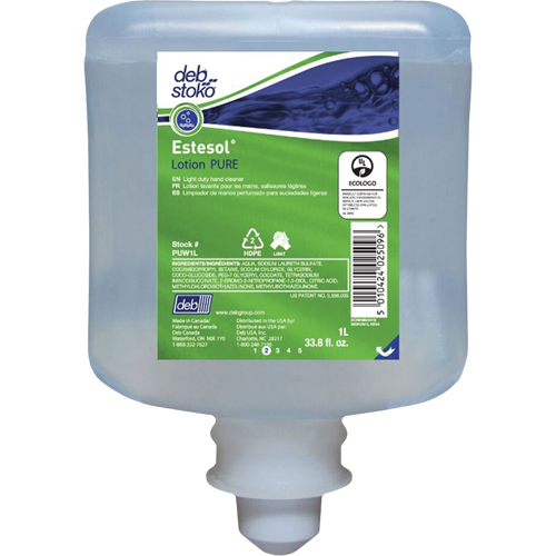 Estesol&reg; Pure Light-Duty Hand Cleaner, Cream, 1 L, Refill, Fresh Scent Nassau Supply