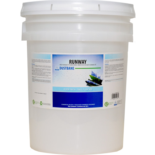 Runway High-Durability Floor Finish, 20 L, Drum Nassau Supply
