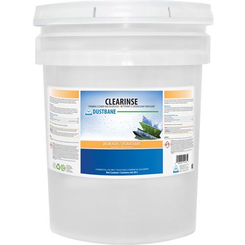 Clearinse Foam Cleaner and Degreaser, 20 L, Pail Nassau Supply