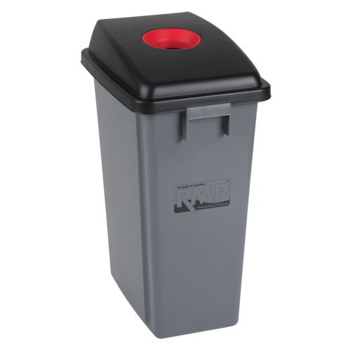 Classification des d&eacute;chets - couvercle, Couvercle ouvert, Plastique, Convient aux contenants  Nassau Supply