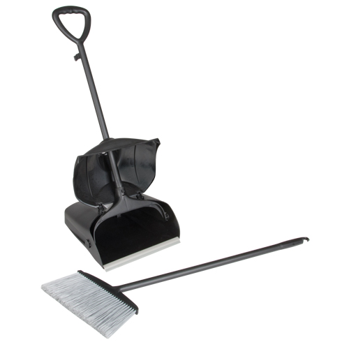 Porte-poussi&egrave;re & balai pour vestibule, Plastique Nassau Supply