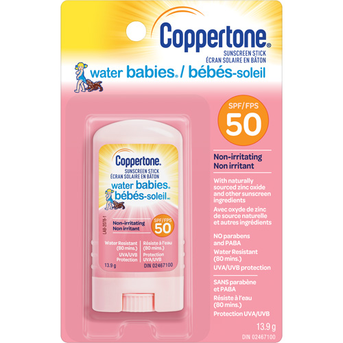 Water Babies&reg; Sunscreen, SPF 50, Stick Nassau Supply