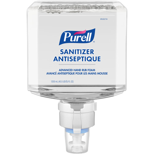 D&eacute;sinfectant pour les mains avanc&eacute; en mousse ES8, 1200 ml, Cartouche de recharge, 70 % alcool Nassau Supply
