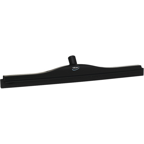 Raclette hygi&eacute;nique &agrave; c&ocirc;t&eacute; double Ultra, 24", Noir Nassau Supply