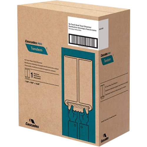 Pro Tandem Hand Towel Dispenser, No-Touch, 11.5" W x 9" D x 16.6" H Nassau Supply