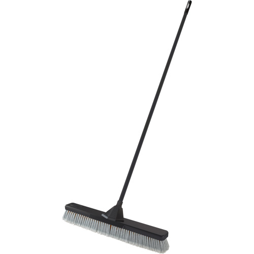Multi-Surface Push Broom, 24", Medium, Polypropylene Bristles Nassau Supply