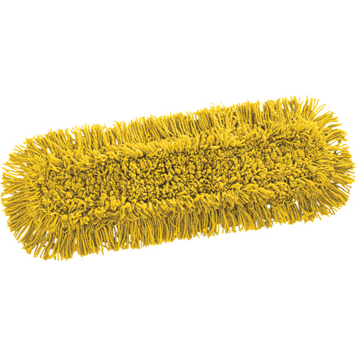 Maximizer Dust Mop Pad, Hook and Loop Style, Cotton, 24" L x 5-1/2" W Nassau Supply