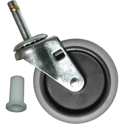 Roulette &agrave; tige de rechange pour chariot Rubbermaid Nassau Supply