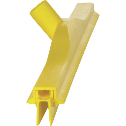 Raclette double ultra hygi&eacute;nique, 24", Jaune Nassau Supply