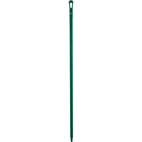 Manche ultra hygi&eacute;nique, Balai/Grattoir/Raclette, Vert, Ergonomique, 59" lo Nassau Supply