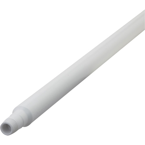 Manche ultra hygi&eacute;nique, Balai/Grattoir/Raclette, Blanc, Ergonomique, 59" lo Nassau Supply
