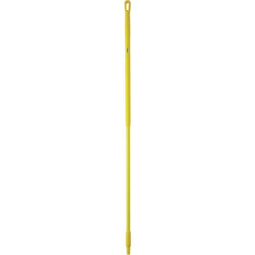 Handle, Broom/Scraper/Squeegee, Yellow, Standard, 59" L Nassau Supply