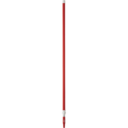 Deck Scrub Handle, Brush/Pad Holder, Red, Telescopic, 62"-113" L Nassau Supply